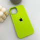 Чохол для смартфона Silicone Full Case AA Open Cam for Apple iPhone 15 24,Shiny Green (FullOpeAAi15-24)