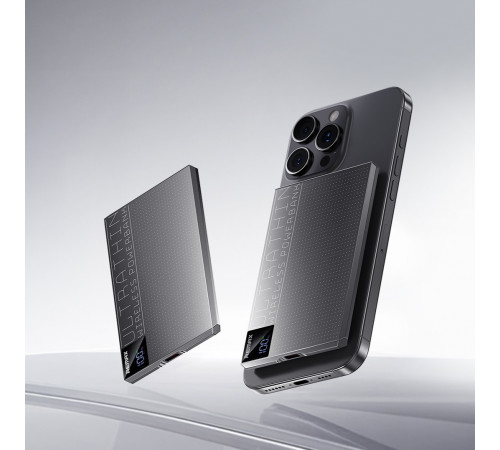УМБ Power Bank Remax MP-5 5000mAh PD15W Magnetic з бездротовою зарядкою