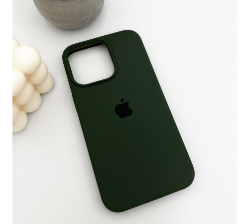 Чохол для смартфона Silicone Full Case AA Open Cam for Apple iPhone 15 Pro 40,Atrovirens (FullOpeAAi15P-40)