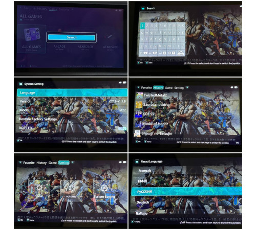 Портативна ігрова консоль SJGAM Video Game M22 Pro (5inch, 1920*1080, джойстик, TFcard 64Gb)