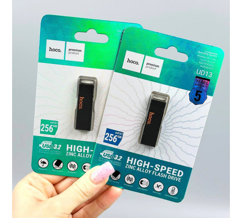 USB флеш Hoco UD13 256Gb Clever USB3.2 Швидкісна