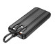 УМБ Power Bank Hoco J132 Sabio 10000mAh 22.5W+PD20W (with cable 2Type-C+Lightning)
