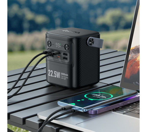 УМБ Power Bank Hoco J152 Tough 80000mAh 22.5W+PD20W (з ліхтарем)