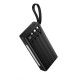 УМБ Power Bank Hoco J155 Shine 20000mAh 22.5W+PD20W з ліхтарем (with cable Type-C+Micro+Lightning+USB)