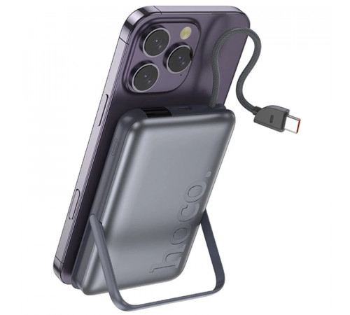 УМБ Power Bank Hoco Q43 Clever 10000mAh PD20W з бездротовою зарядкою (with cable Type-C+watch charger)