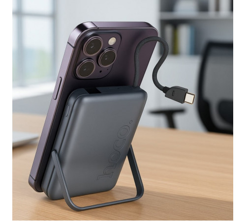 УМБ Power Bank Hoco Q43 Clever 10000mAh PD20W з бездротовою зарядкою (with cable Type-C+watch charger)