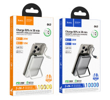 УМБ Power Bank Hoco Q43 Clever 10000mAh PD20W з бездротовою зарядкою (with cable Type-C+watch charger)