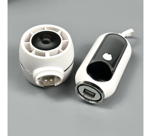 Вентилятор C02 + Power Bank Fan (17,5см) (з вбуд. акум.)