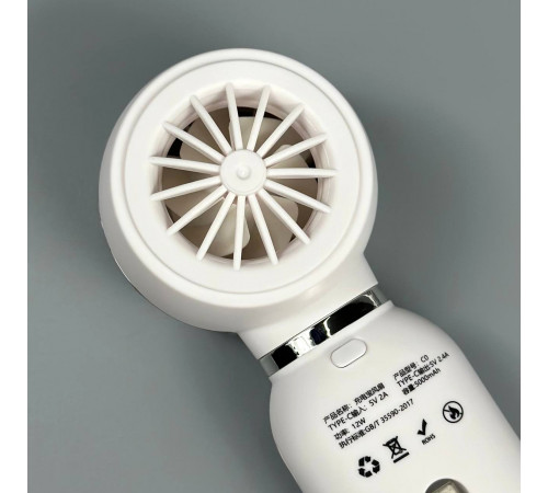 Вентилятор C02 + Power Bank Fan (17,5см) (з вбуд. акум.)