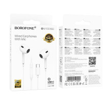 Навушники Borofone BM100 Max Fuente Type-C 1.2m