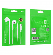 Навушники Borofone BM96 Brilliant Type-C 1.2m