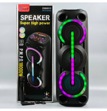 УЦІНКА Колонка Sing-e ZQS8313 RGB з мікрофоном 20W*3, 5000mAh (82,8*29,0*28,1 см) (Дефект в описі)