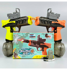 Автоматичний водяний пістолет ST218A з глушником та прицілом (з акум.) (26см)