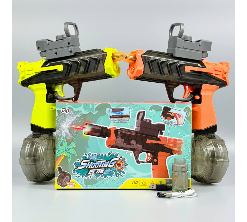 Автоматичний водяний пістолет ST218A з глушником та прицілом (з акум.) (26см)