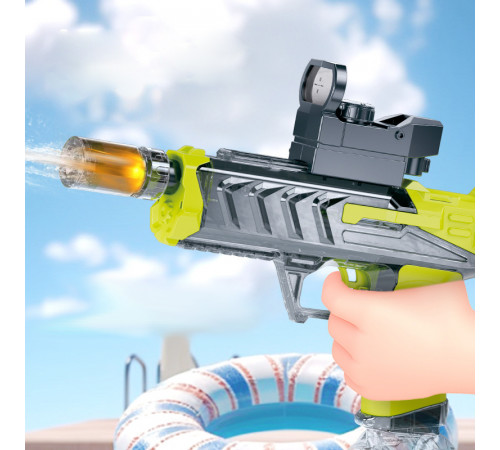 Автоматичний водяний пістолет ST218A з глушником та прицілом (з акум.) (26см)