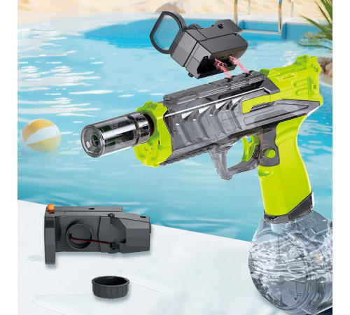 Автоматичний водяний пістолет ST218A з глушником та прицілом (з акум.) (26см)