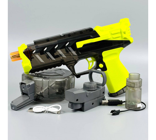 Автоматичний водяний пістолет ST218A з глушником та прицілом (з акум.) (26см)