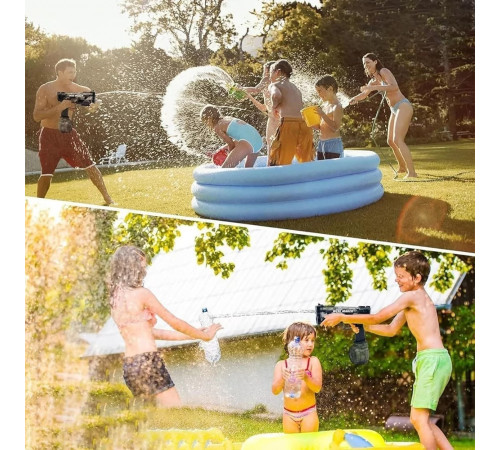 Автоматичний водяний пістолет BZ2000 (A02) з глушником (з акум.) (32см)