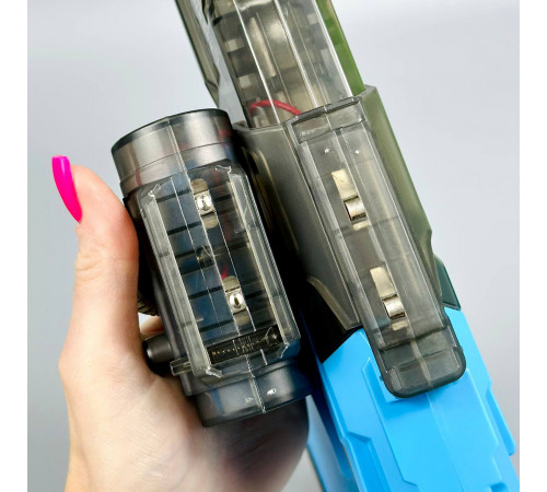 Автоматичний водяний пістолет BZ2000 (A02) з глушником (з акум.) (32см)