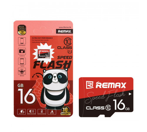Карта пам'яті Remax 16Gb Class 10 Speed Flash (без адаптера)
