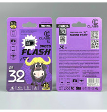 Карта пам'яті Remax 32Gb Class 10 Speed Flash (без адаптера)