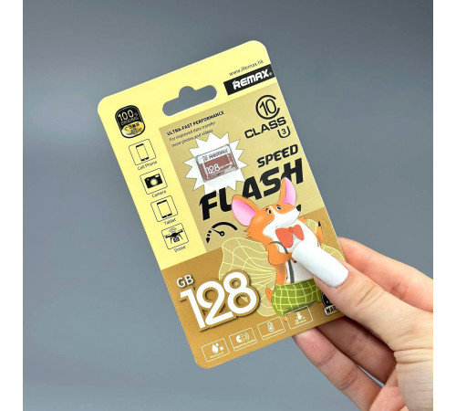 Карта пам'яті Remax 128Gb Class 10 Speed Flash (без адаптера)