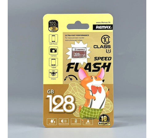Карта пам'яті Remax 128Gb Class 10 Speed Flash (без адаптера)