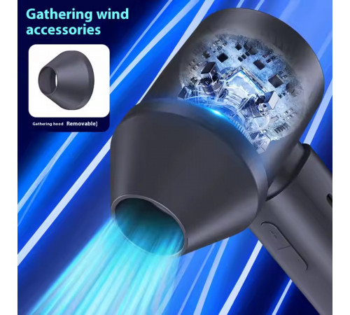 Вентилятор T12 з цифровим дисплеєм 1200mAh (з вбуд. акум.) (15,4см)