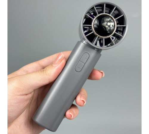 Вентилятор T12 з цифровим дисплеєм 1200mAh (з вбуд. акум.) (15,4см)