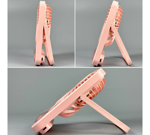 Вентилятор T101 настільний, з цифровим дисплеєм 1200mAh (з вбуд. акум.) (18,4см)