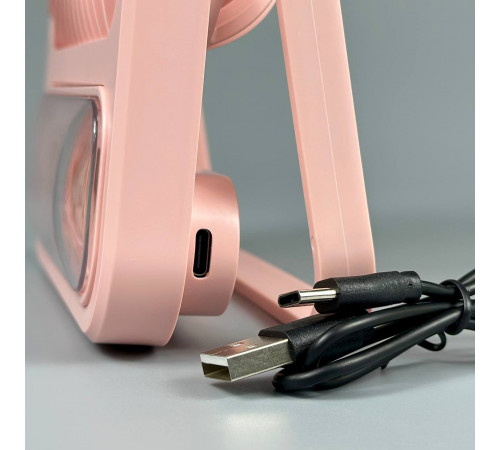 Вентилятор T101 настільний, з цифровим дисплеєм 1200mAh (з вбуд. акум.) (18,4см)