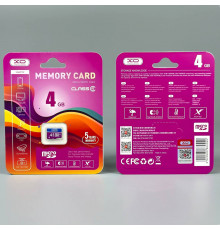 Карта пам'яті XO High level 4Gb 10 Class NEW (без адаптера)