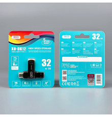 USB флеш XO DK12 32GB Type-C+USB3.2 Швидкісна