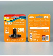 USB флеш XO DK12 256GB USB3.2+Type-C Швидкісна