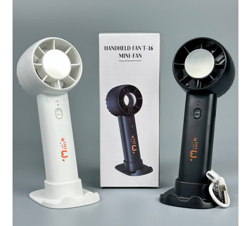 Вентилятор T16 з підставкою (з вбуд. акум.) (14см)