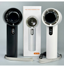 Вентилятор 638 з цифровим дисплеєм 1800mAh (з вбуд. акум.) (16,5см)