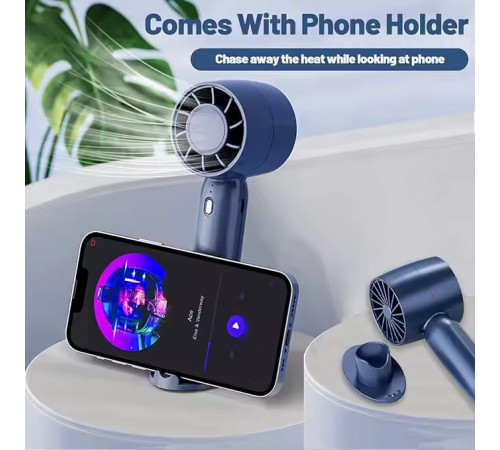 Вентилятор T10 з підставкою (з вбуд. акум.) (16,2см)