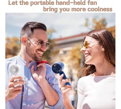 Вентилятор T10 з підставкою (з вбуд. акум.) (16,2см)