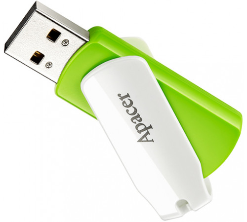 Флеш-накопичувач Apacer USB 2.0 AH335 64Gb Green (AP64GAH335G-1)