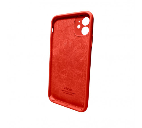 Чохол для смартфона Silicone Full Case AA Camera Protect for Apple iPhone 11 Pro кругл 11,Red (FullAAKPi11P-11)
