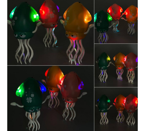 Інтерактивна іграшка Dancing Squid, танцюючий Кальмар з музикою (вбуд. акум.) (20,0см)