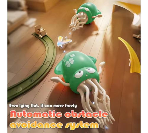 Інтерактивна іграшка Dancing Squid, танцюючий Кальмар з музикою (вбуд. акум.) (20,0см)