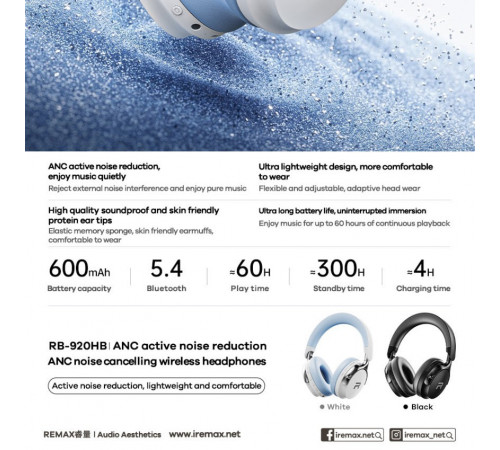 Навушники Remax RB-920HB ANC