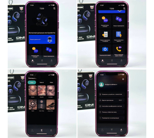 Бездротові навушники Onikuma T209 OWS AI Translation (з функцією перекладу)