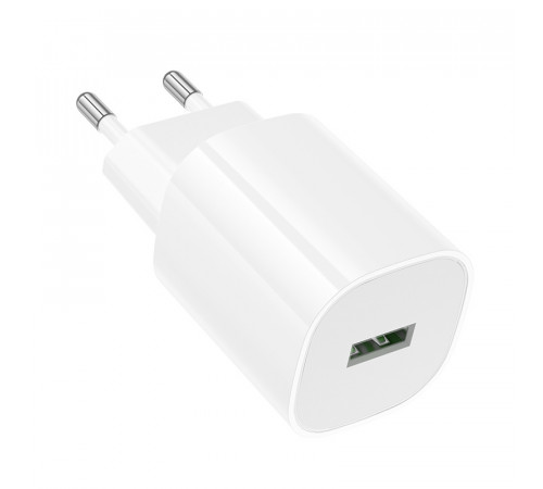 Мережевий зарядний пристрій Borofone BA102A Pudding QC3.0