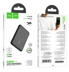 УМБ Power Bank Hoco J140A Tony 5000mAh PD20W Magnetic з бездротовою зарядкою