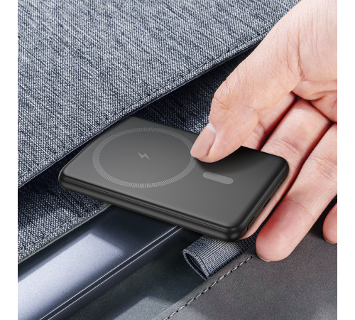 УМБ Power Bank Hoco J140A Tony 5000mAh PD20W Magnetic з бездротовою зарядкою