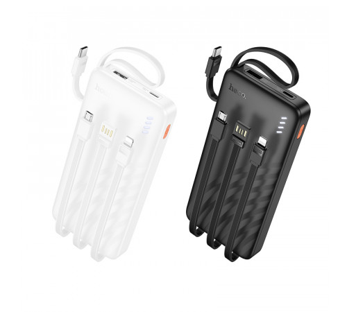 УМБ Power Bank Hoco J146 Night tide 10000mAh 2A (with cable Type-C+Micro+Lightning+USB)