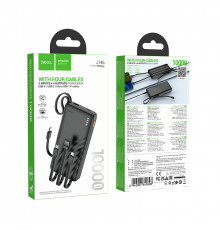 УМБ Power Bank Hoco J146 Night tide 10000mAh 2A (with cable Type-C+Micro+Lightning+USB)