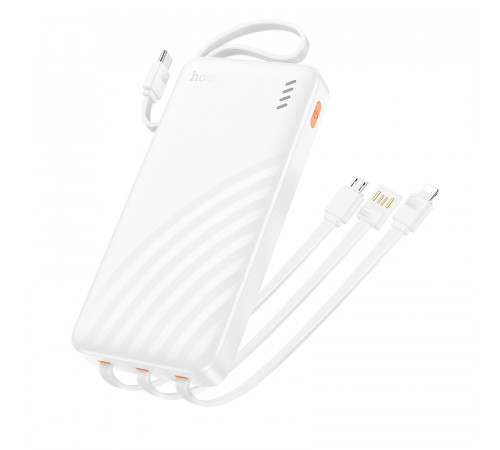 УМБ Power Bank Hoco J146 Night tide 10000mAh 2A (with cable Type-C+Micro+Lightning+USB)